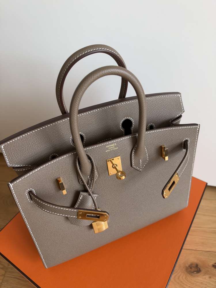 Hermes Birkin sellier 25 epsom etoupe