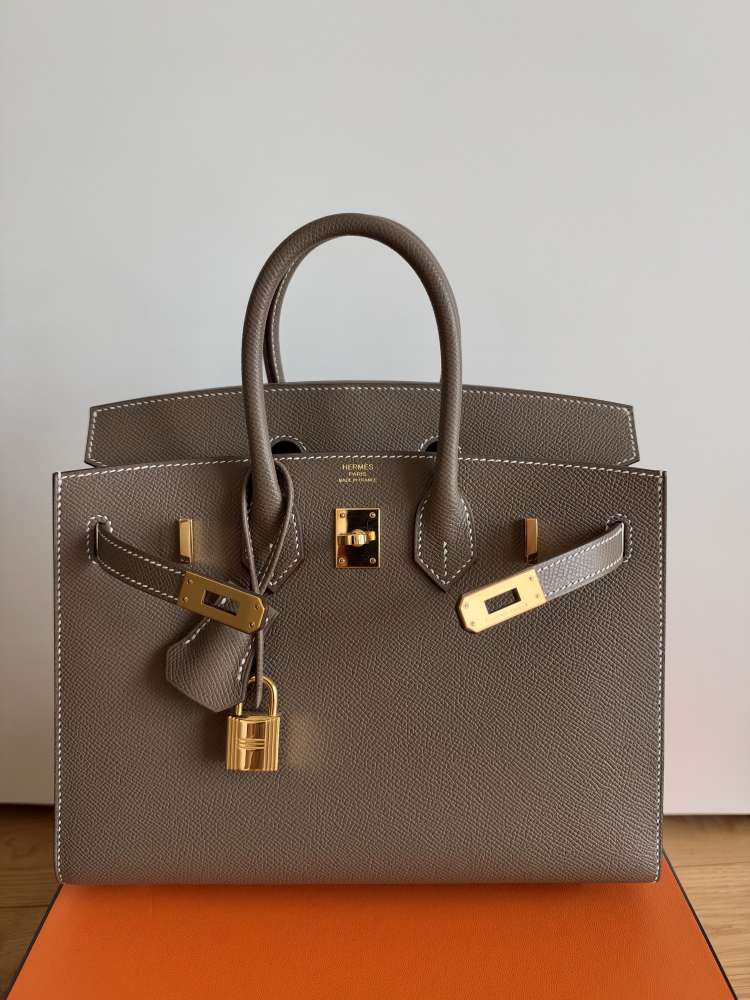 Hermes Birkin sellier 25 epsom etoupe