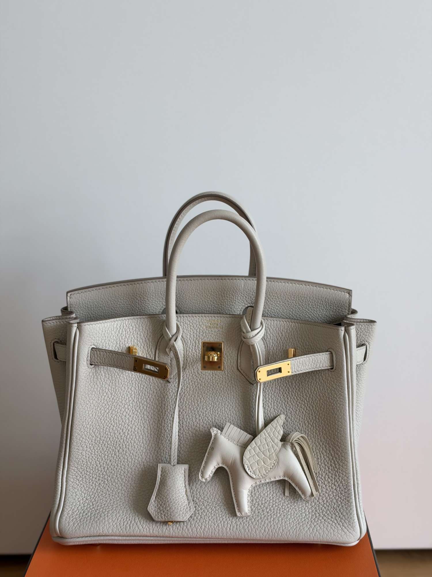 Hermes Birkin 25 Togo Beton