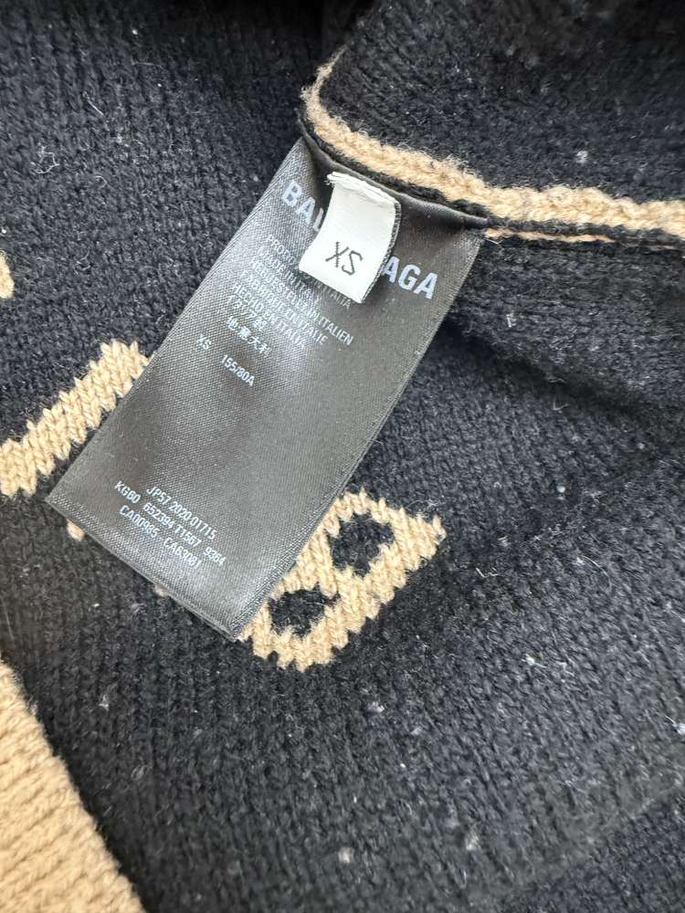 Balenciaga wool cardigan- kardigan/sveter