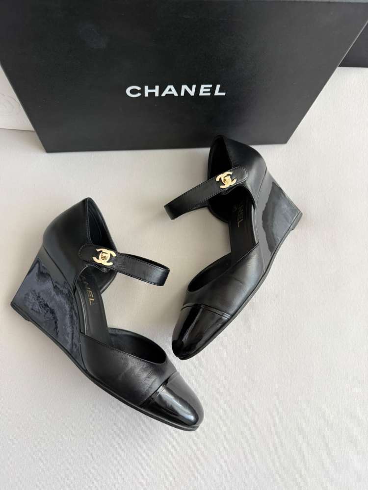 Chanel balerinky na opätku