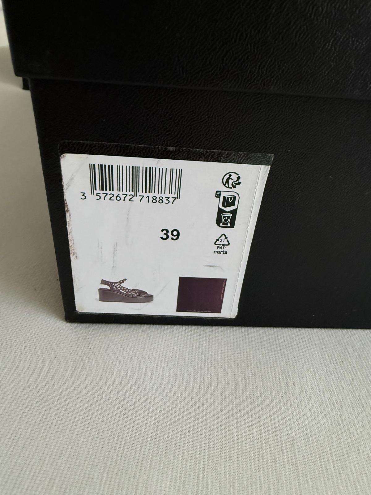 Chanel sandale na opätku