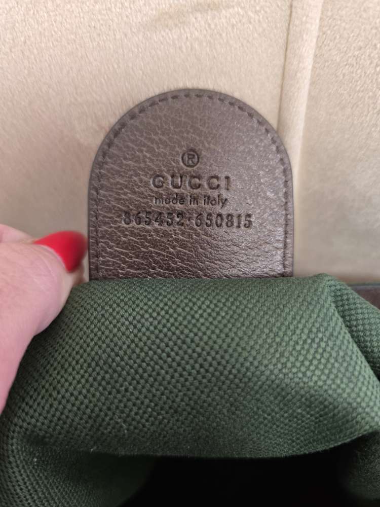 Gucci kabelka s GG vzorom a kapsičkou