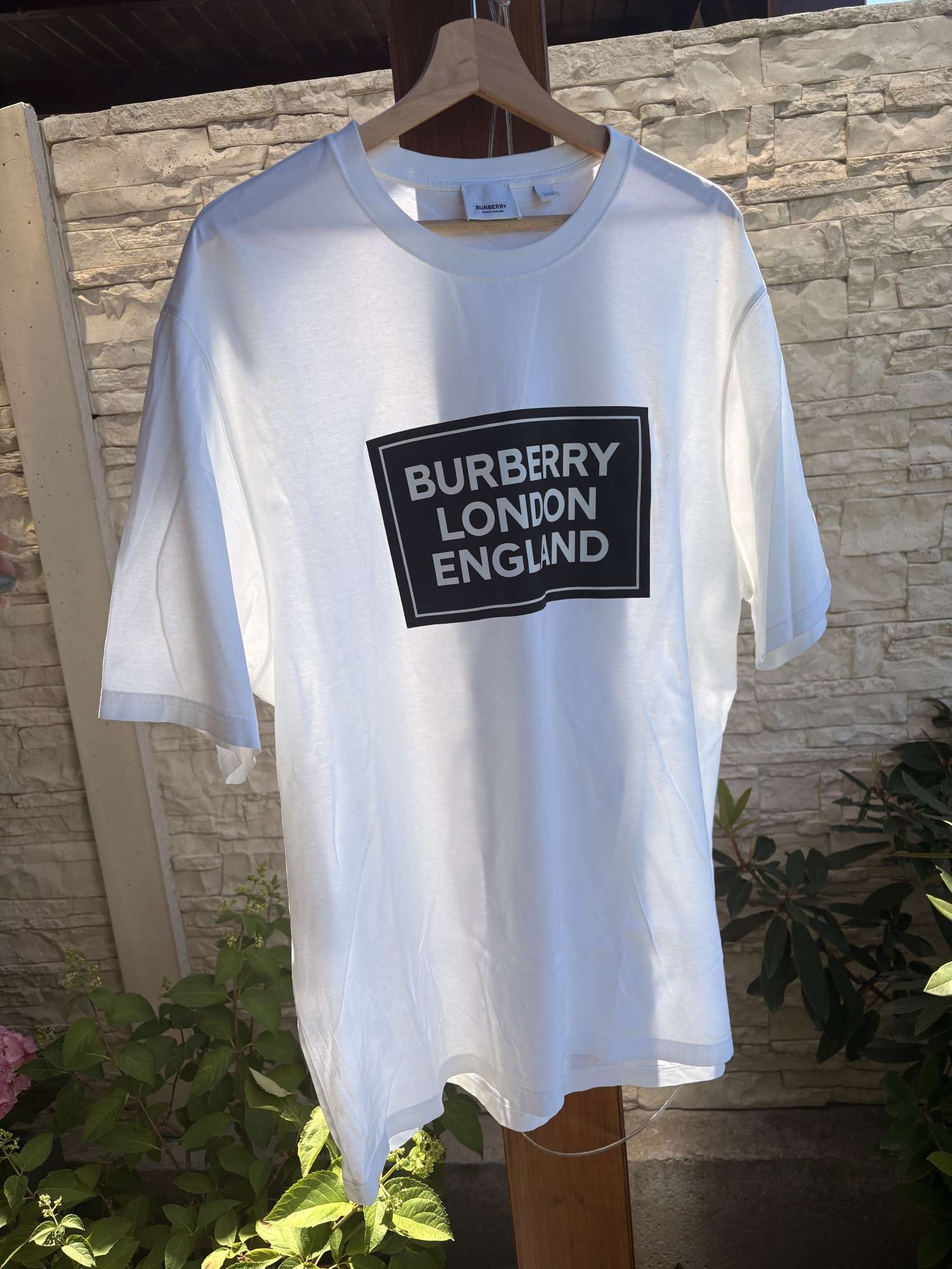 Burberry Ellison Logo Print T-shirt