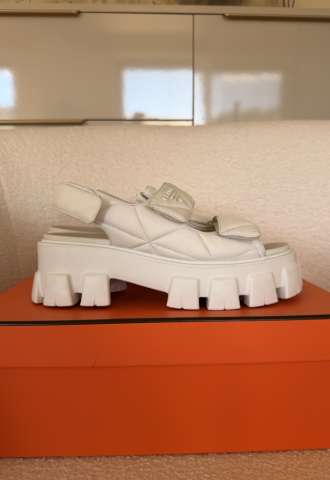 https://vipluxury.sk/PRADA Monolith Nappa Leather Sandals | 39