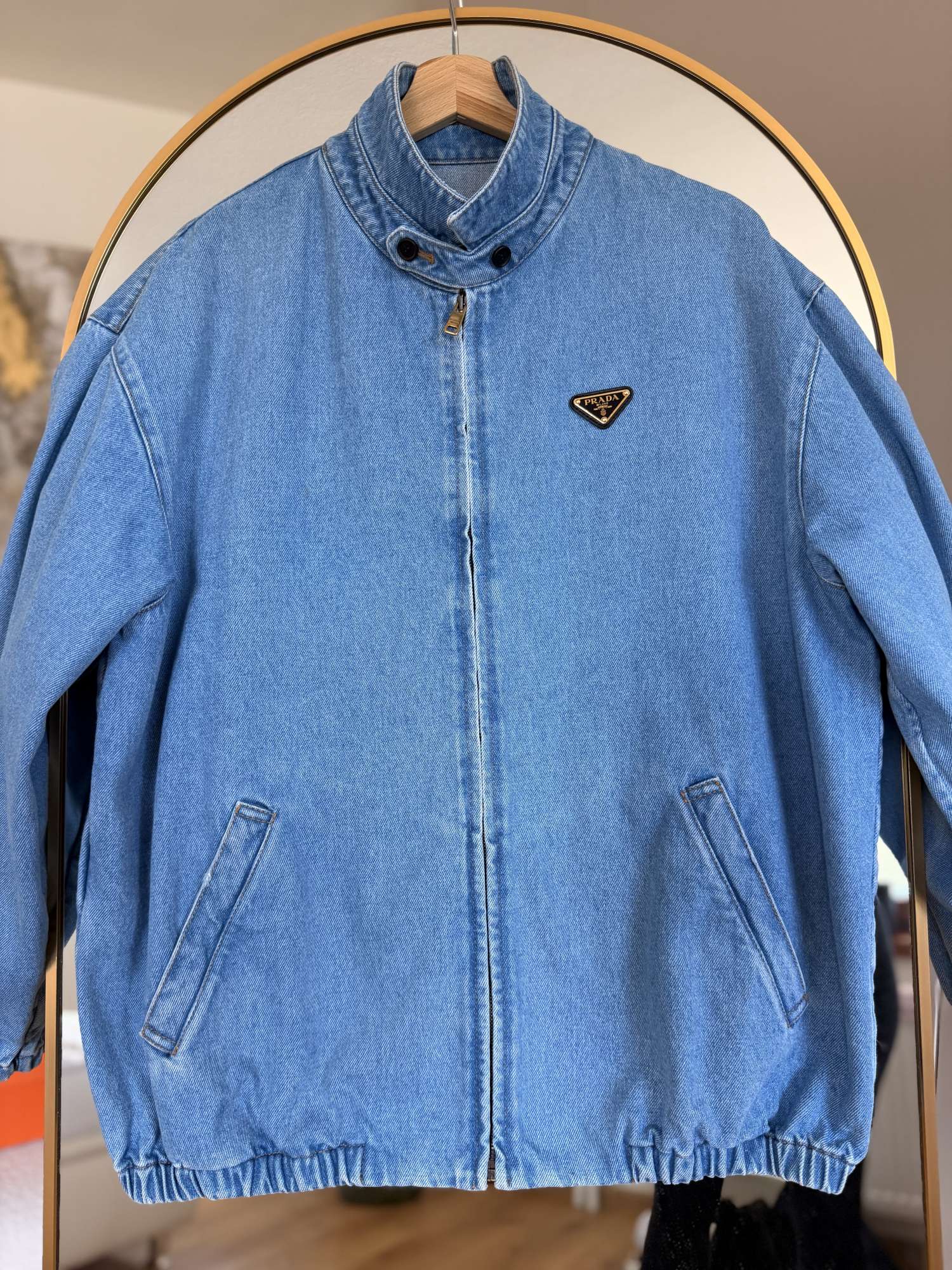 PRADA denimová bunda / blouson – IT 40
