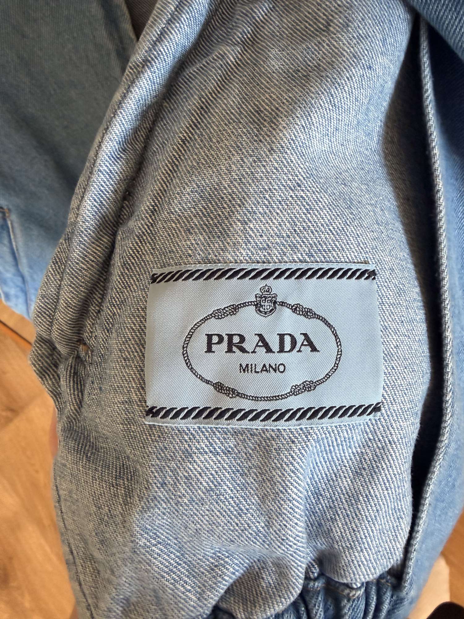 PRADA denimová bunda / blouson – IT 40
