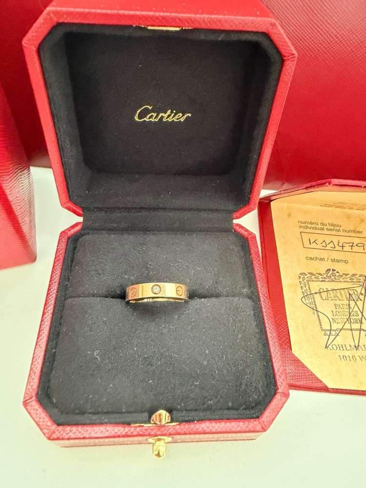 Cartier lovr prsteň