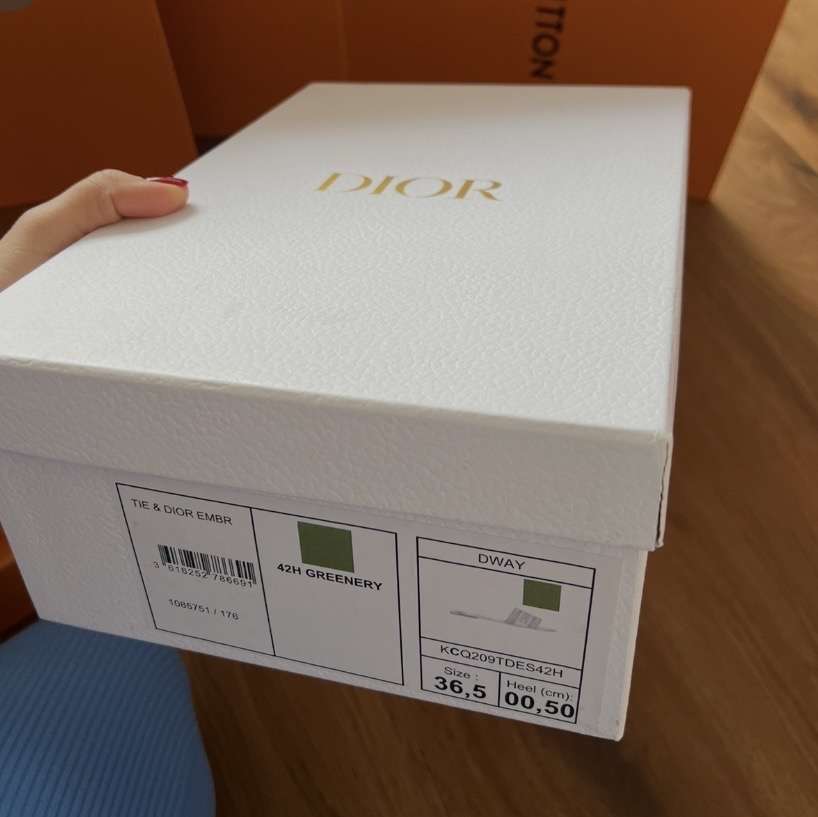 Dámske šľapky Christian Dior Dway 36,5