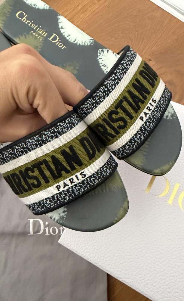 Dámske šľapky Christian Dior Dway 36,5