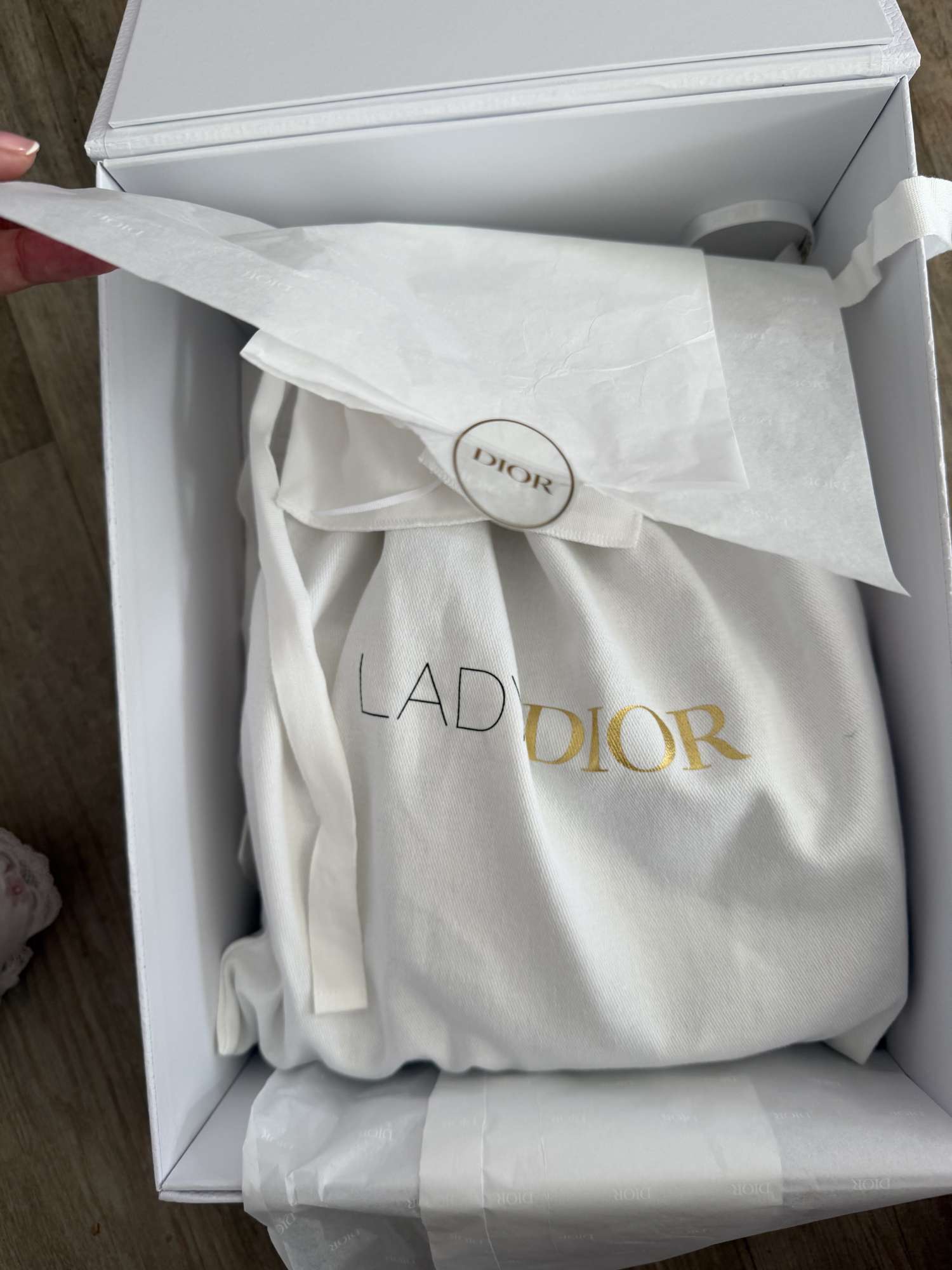 Luxusná kabelka Lady Dior 🤍✨