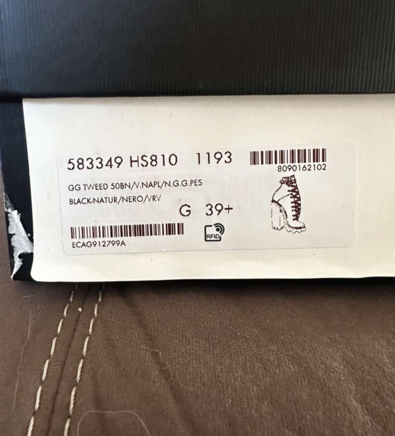 Gucci čižmy