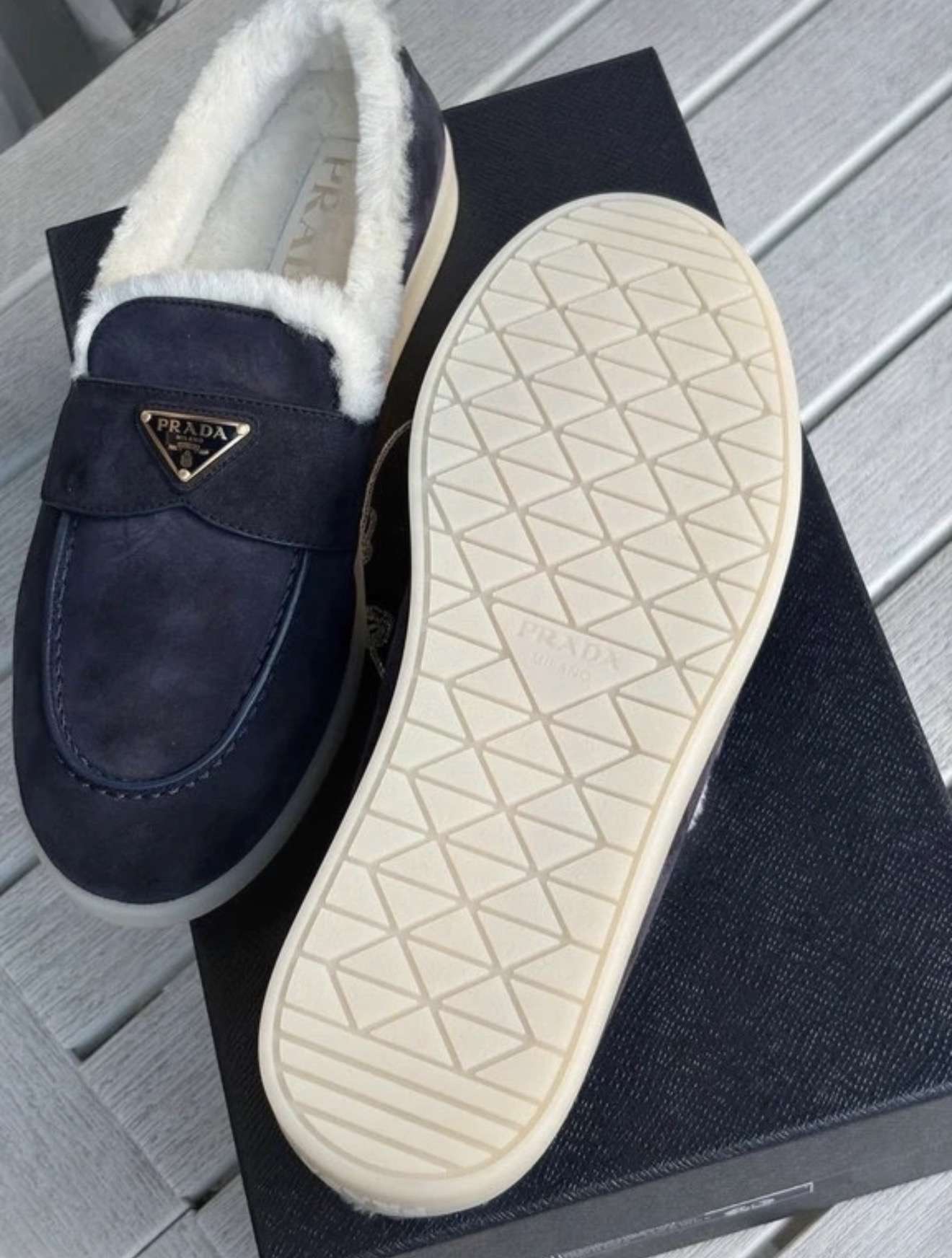 Prada mokasinky