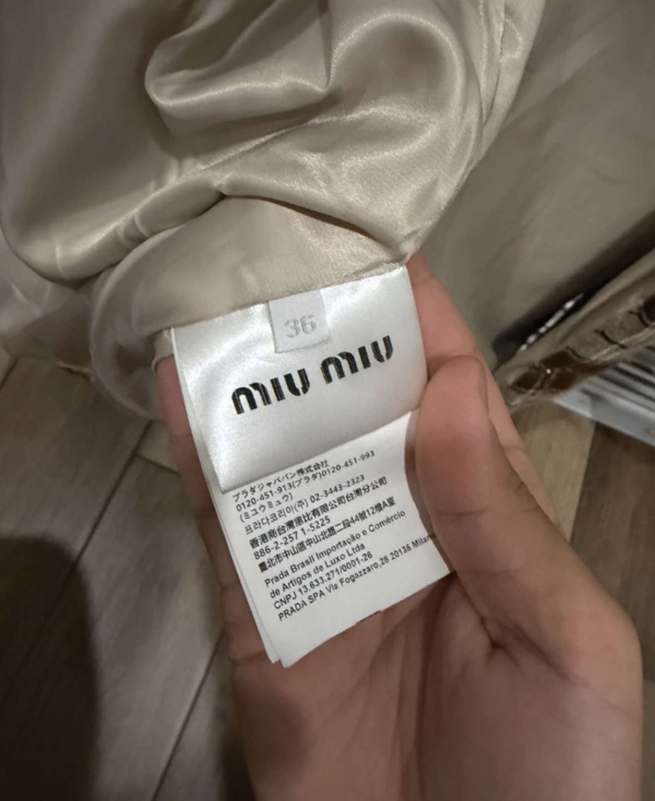 Miu miu košeľa