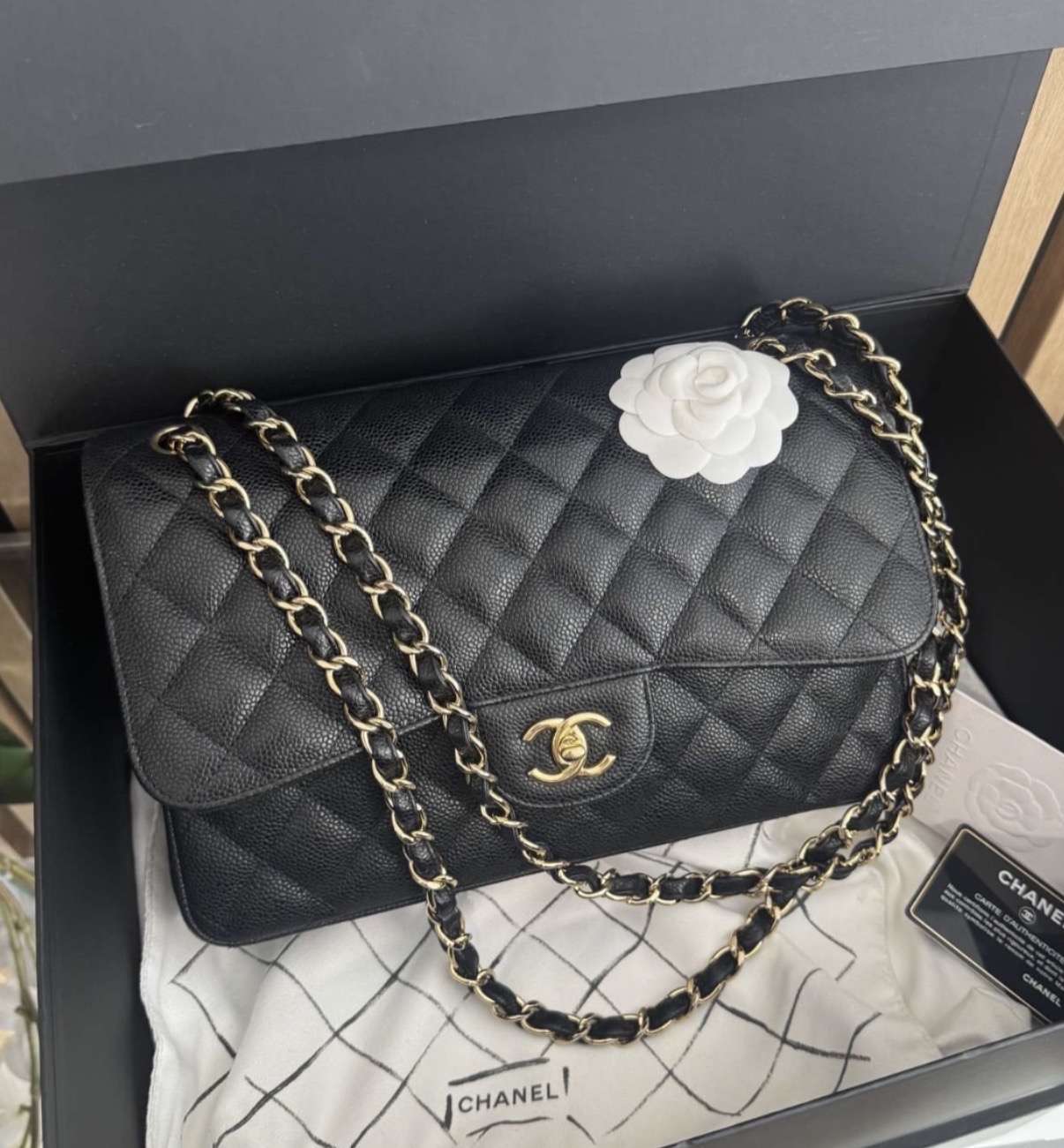 Chanel Double flap jumbo
