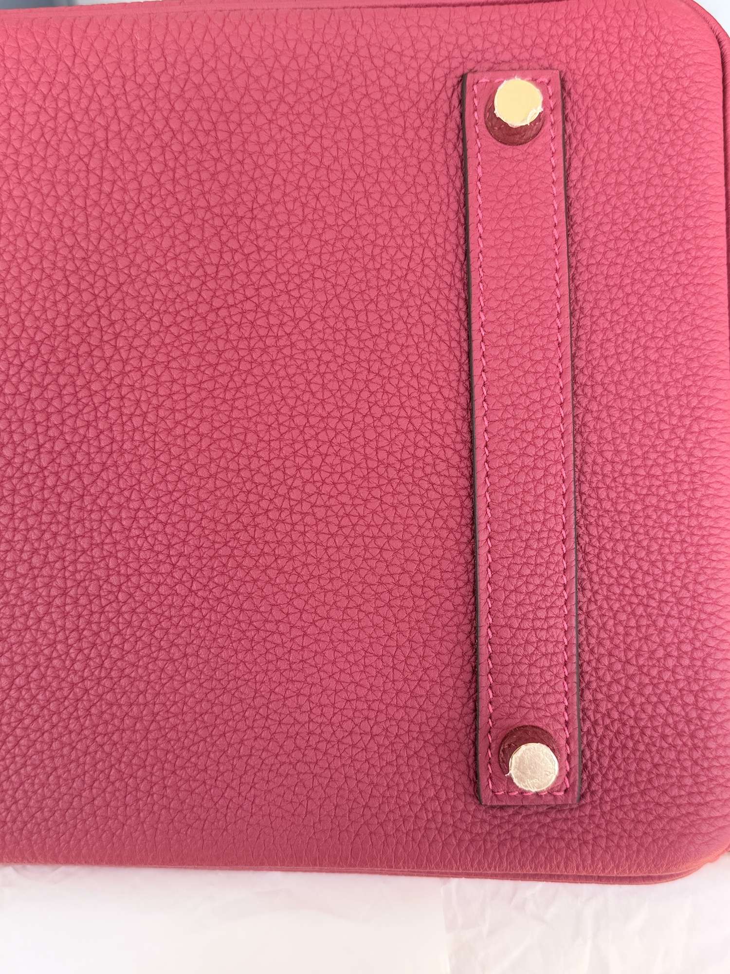Hermès Birkin 35 Togo Rouge Vif Gold Hardware