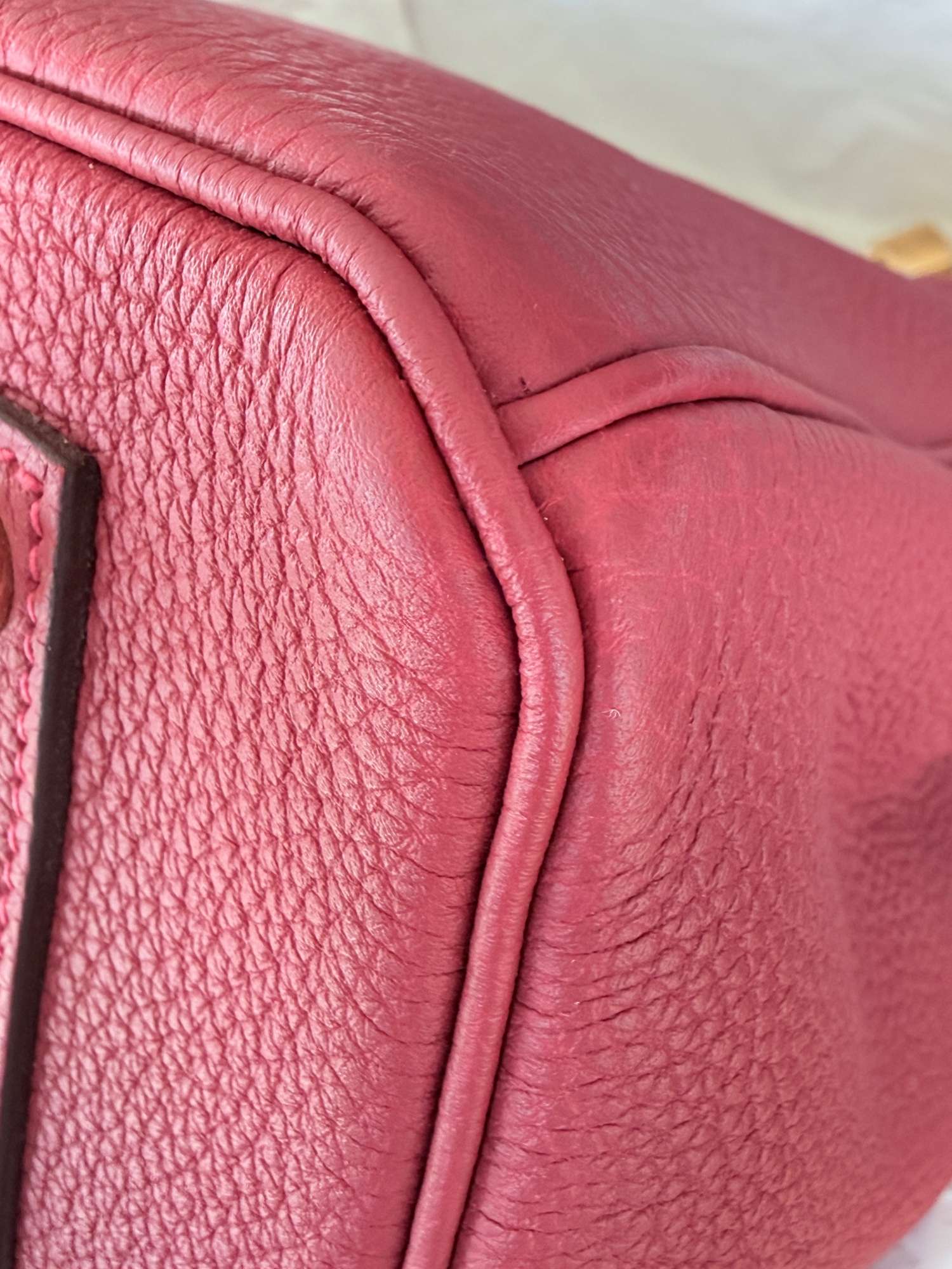 Hermès Birkin 35 Togo Rouge Vif Gold Hardware