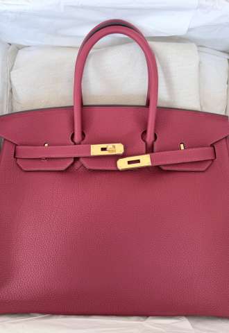 https://vipluxury.sk/Hermès Birkin 35 Togo Rouge Vif Gold Hardware