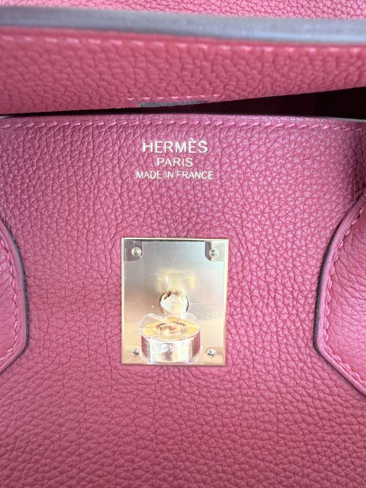 Hermès Birkin 35 Togo Rouge Vif Gold Hardware