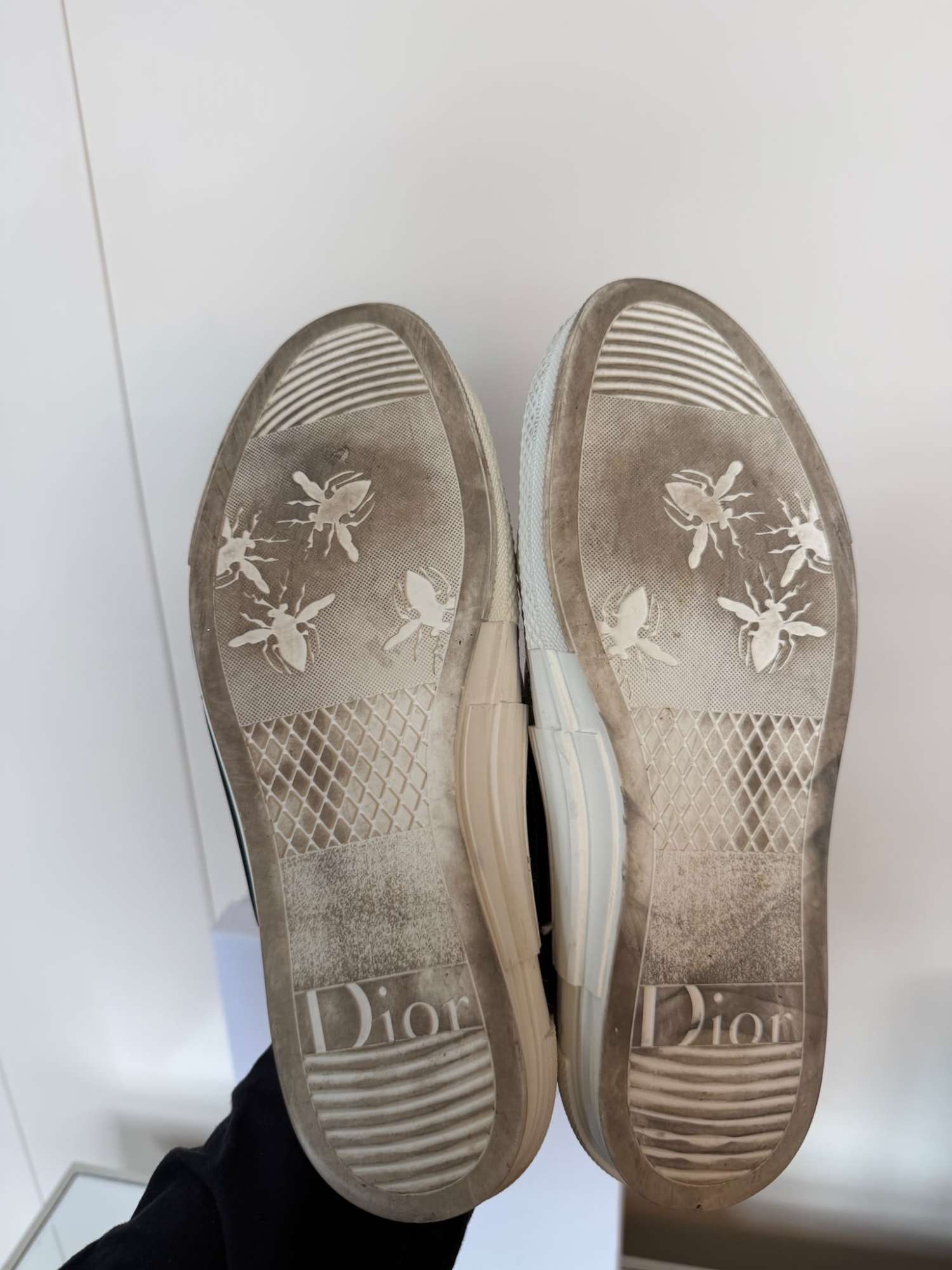 Dior slip on tenisky s nápisom