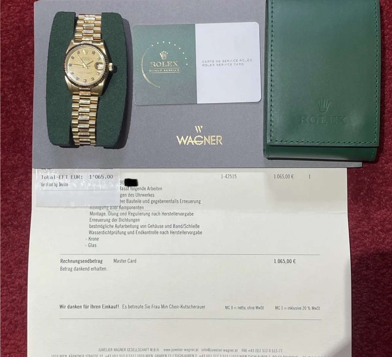 Rolex Daydate 31mm gold