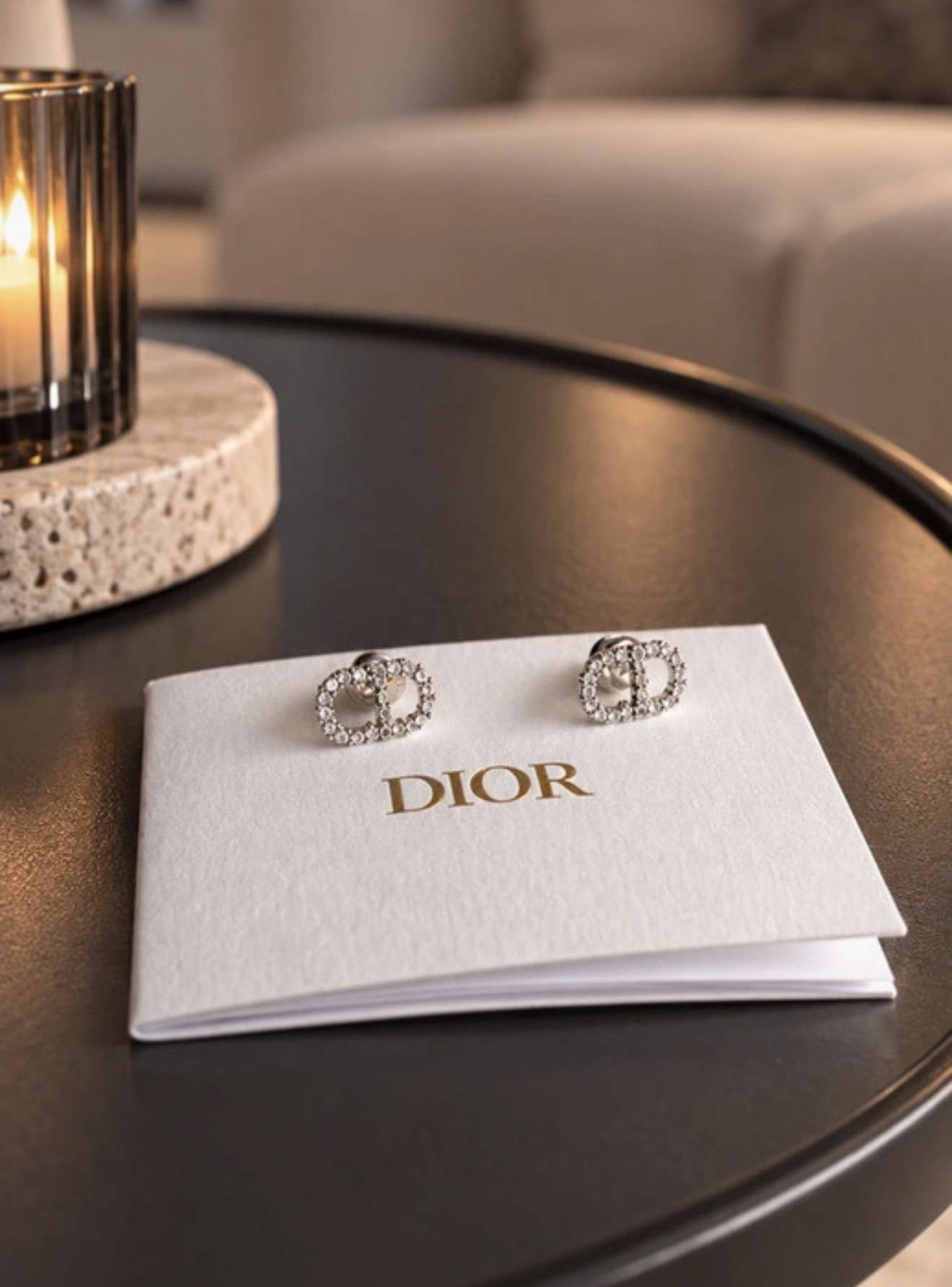 Dior náušnice