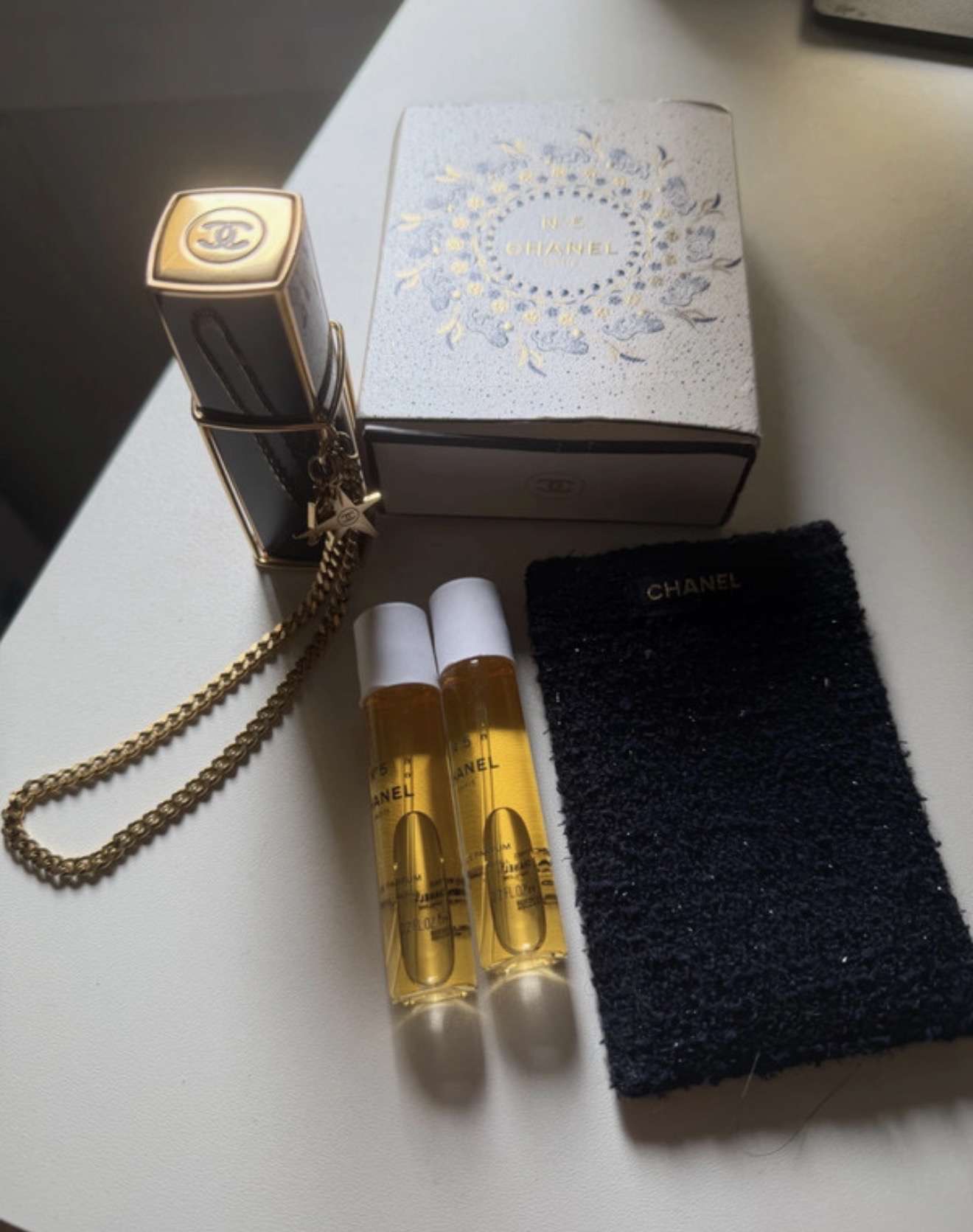 Chanel parfemiky s obalom