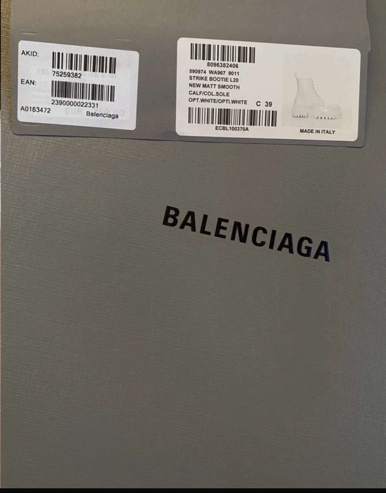 Balenciaga čižmy