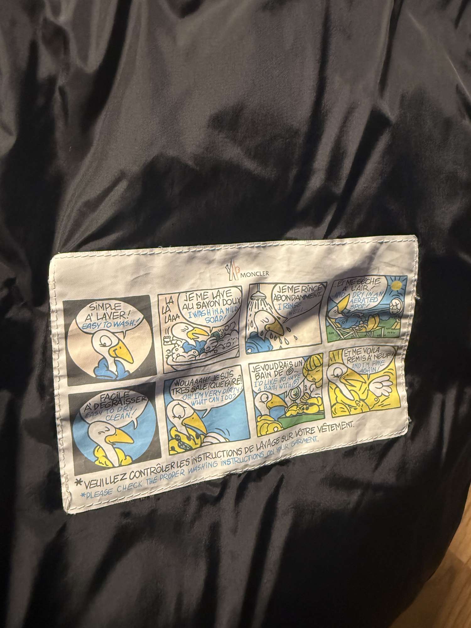 Moncler bunda žltá