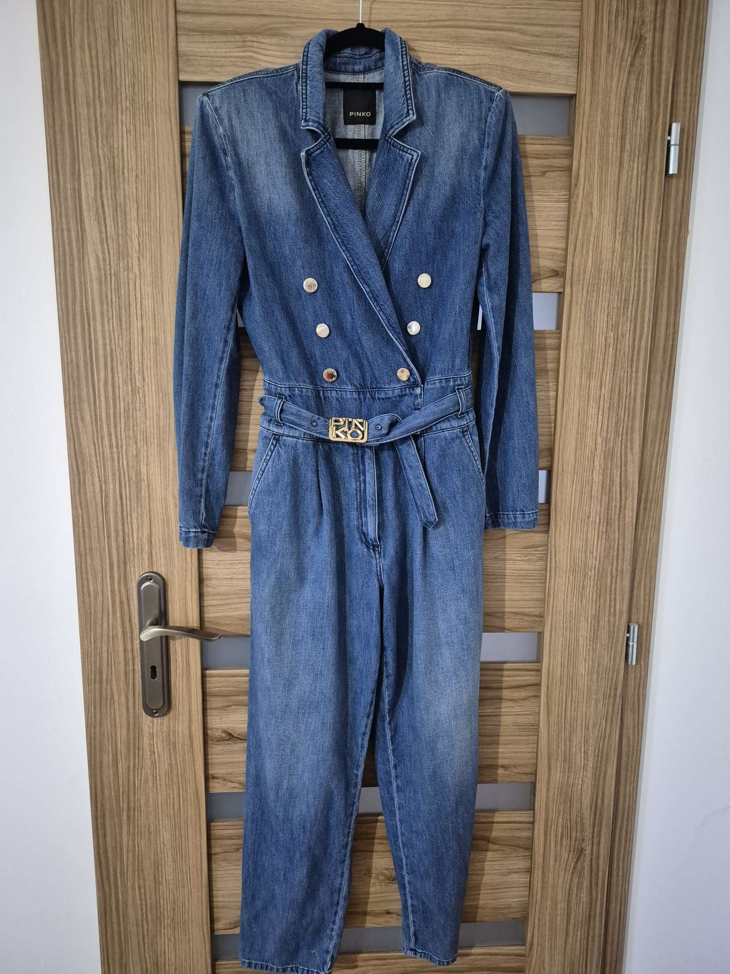 Luxusný džínový overal PINKO Perry Jumpsuit
