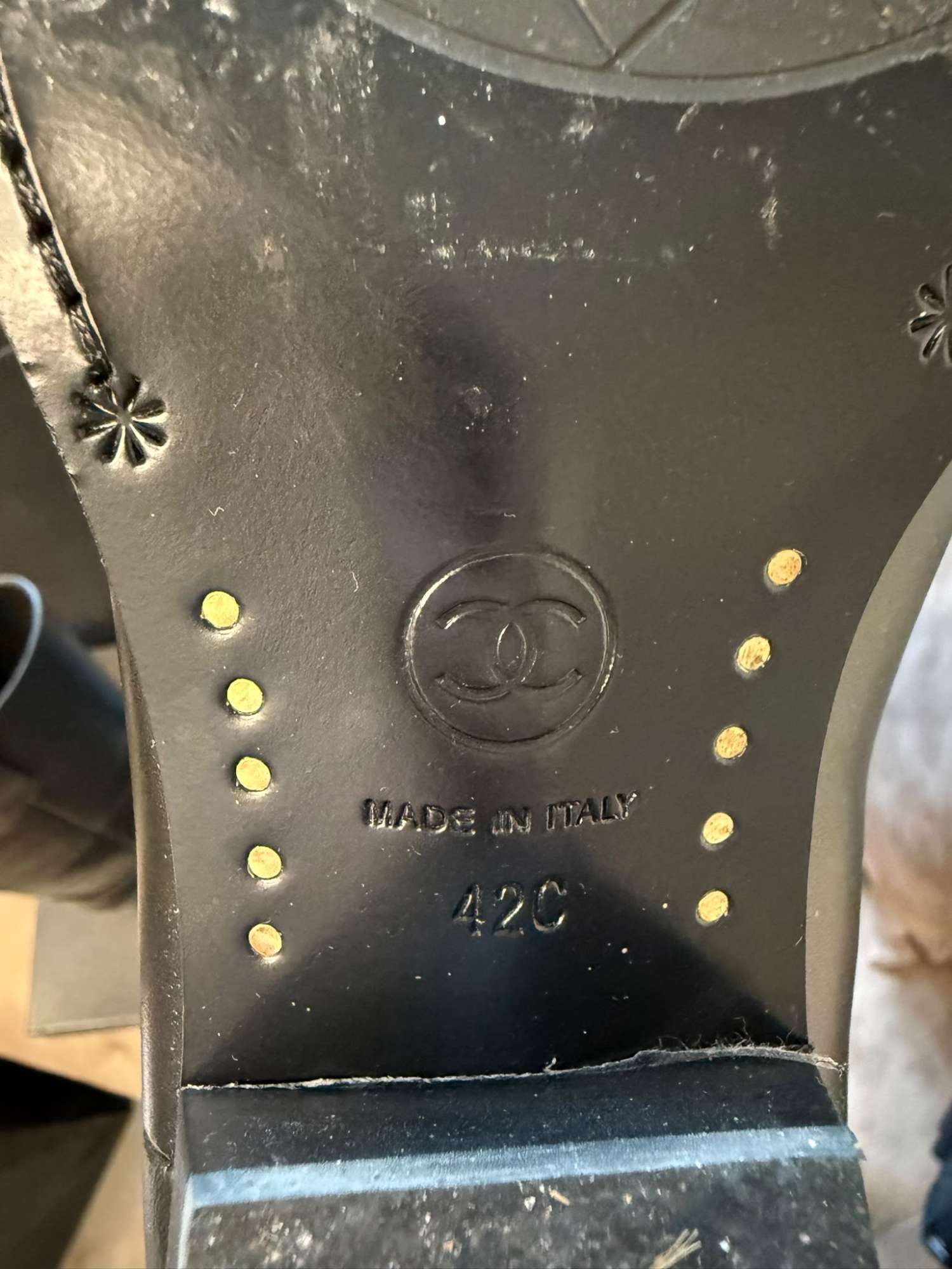 Chanel cowboy boots