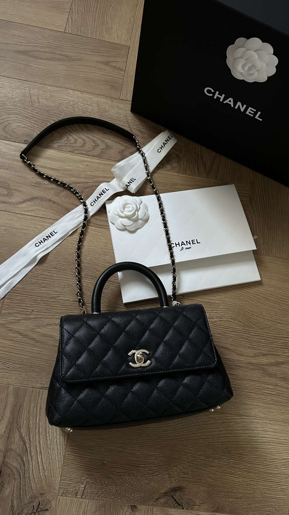 Chanel coco top handle