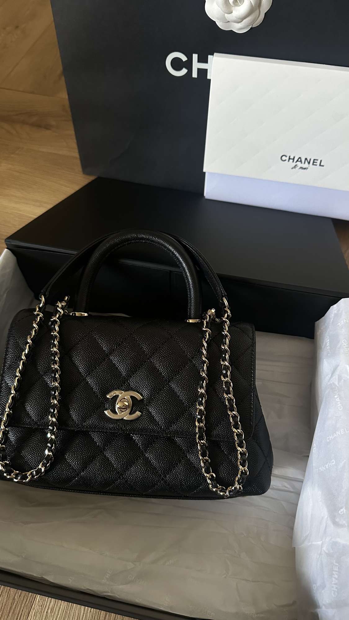 Chanel coco top handle