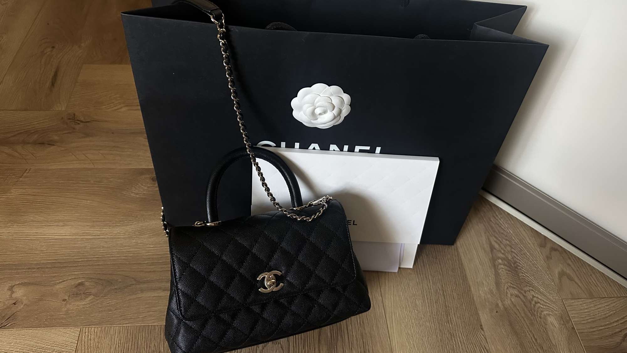 Chanel coco top handle
