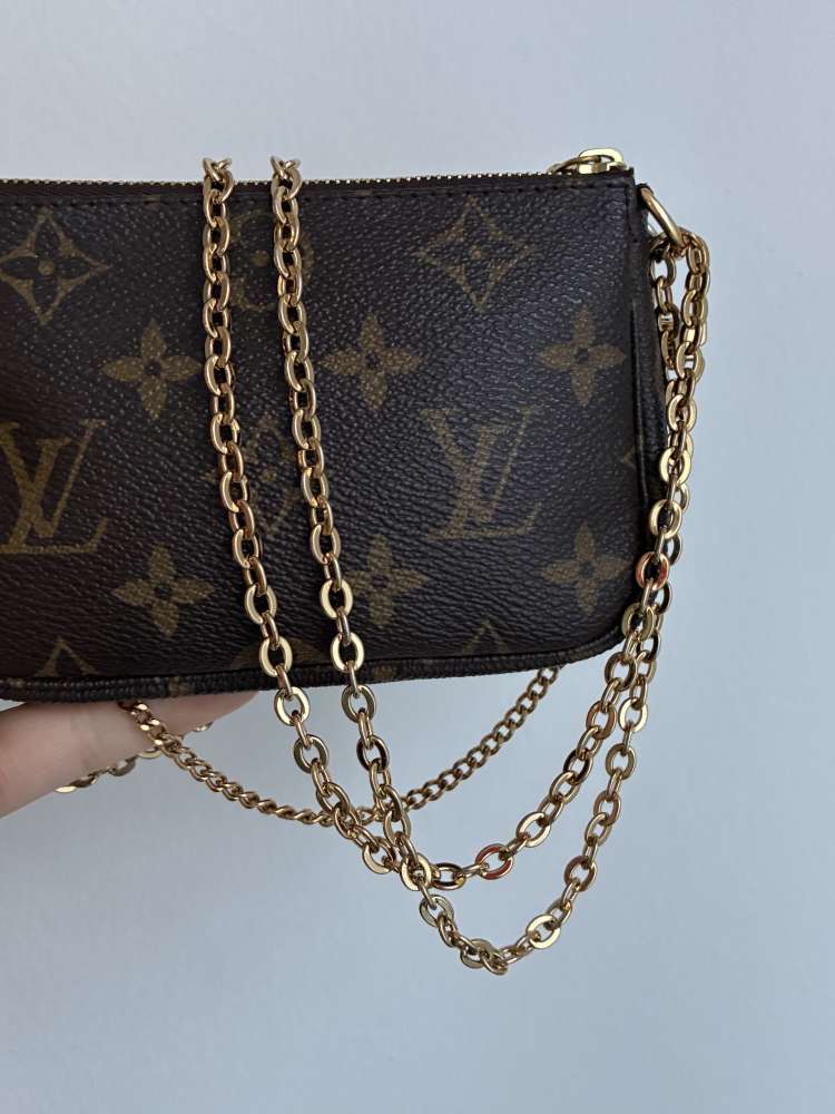 Řetízek popruh Louis Vuitton