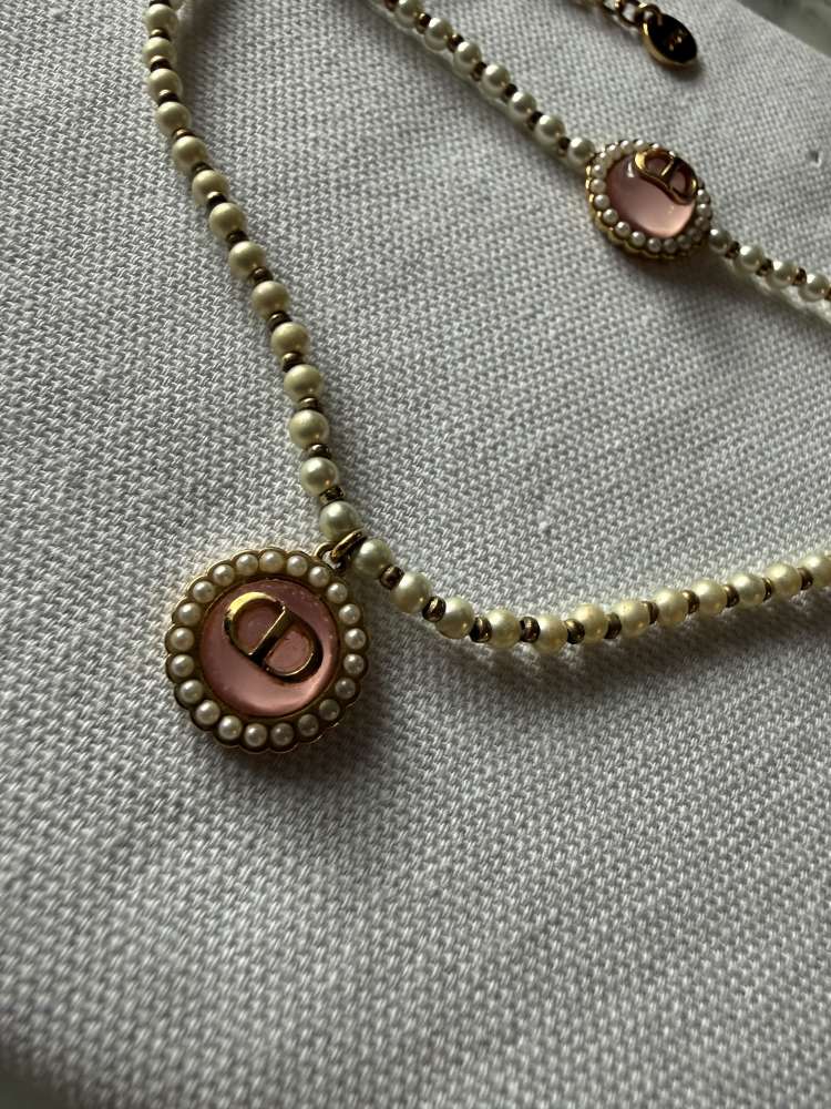 Dior set nahrdelnik a náramok