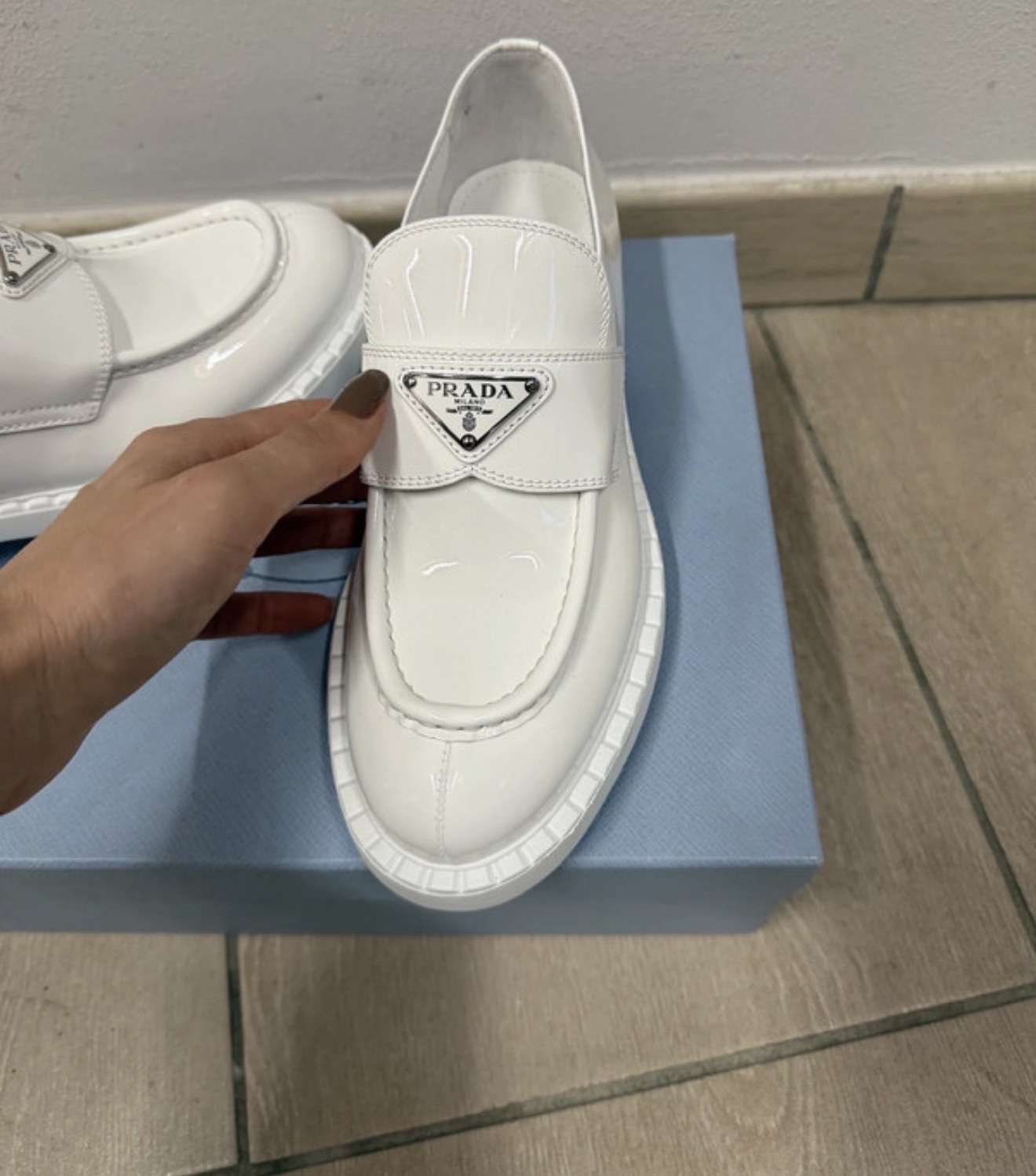 Prada mokasiny