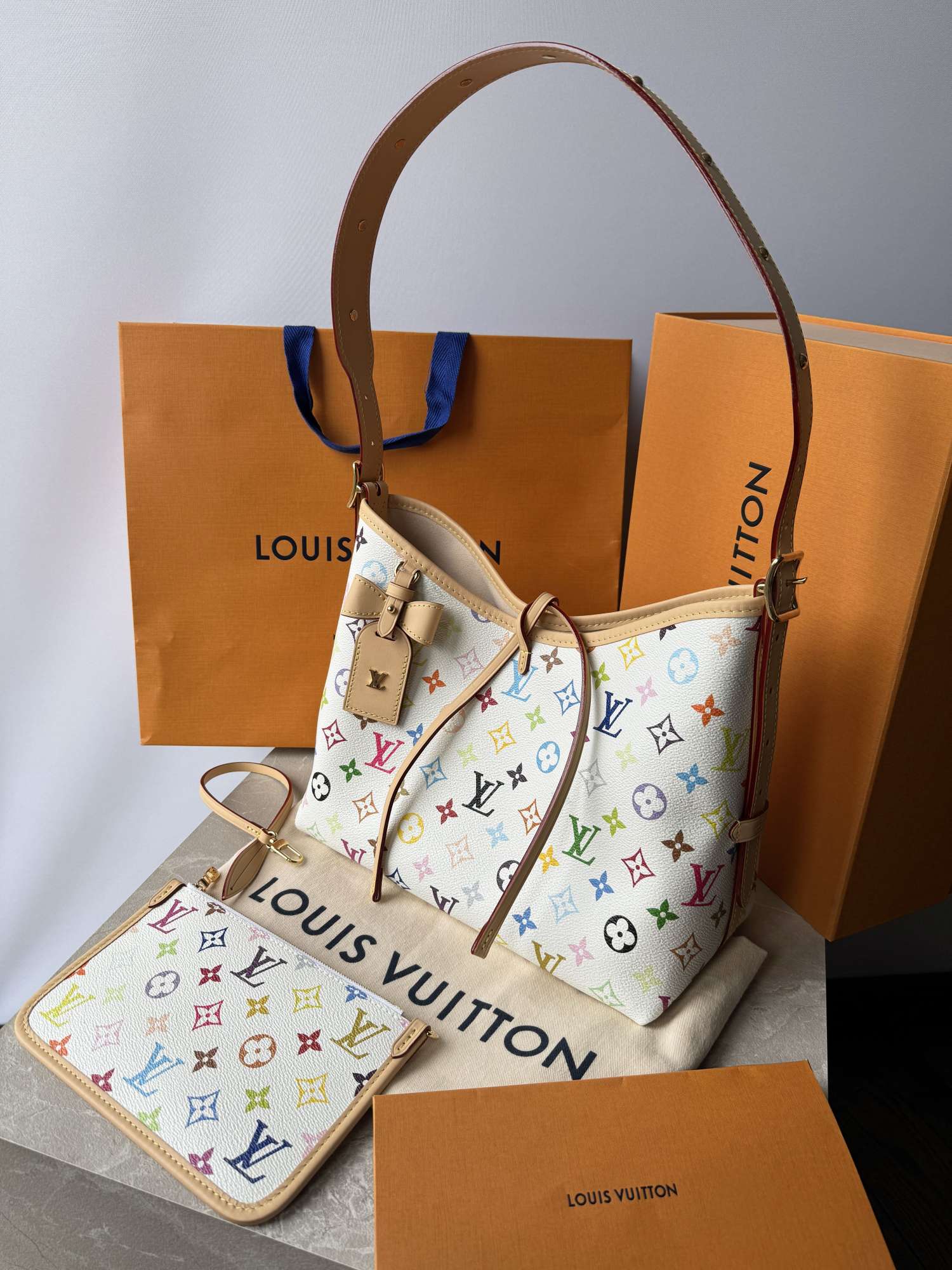 LOUIS VUITTON x Murakami Caryall limit kabelka taška