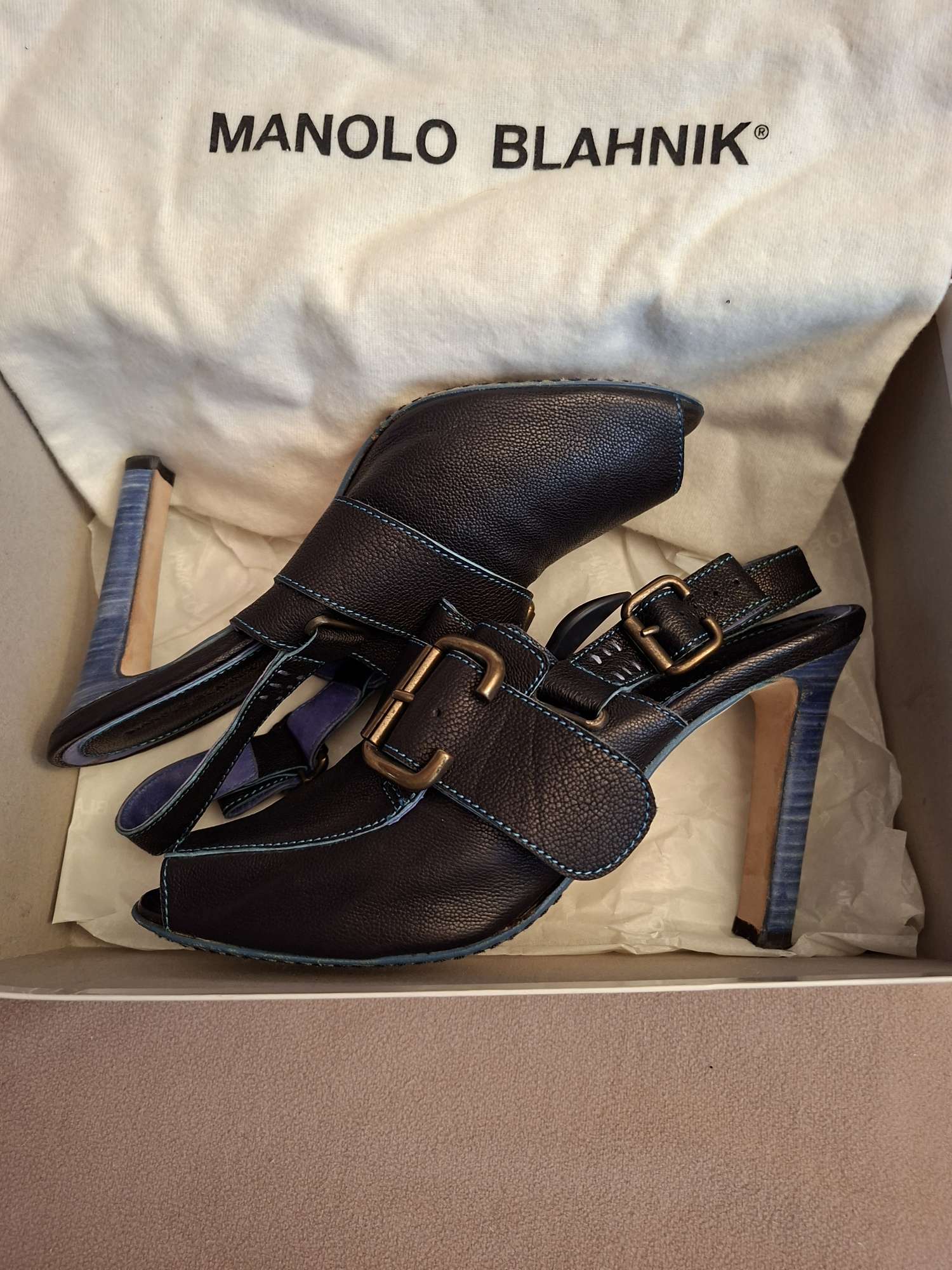 Manolo Blahnik 38,5 (ako 37)