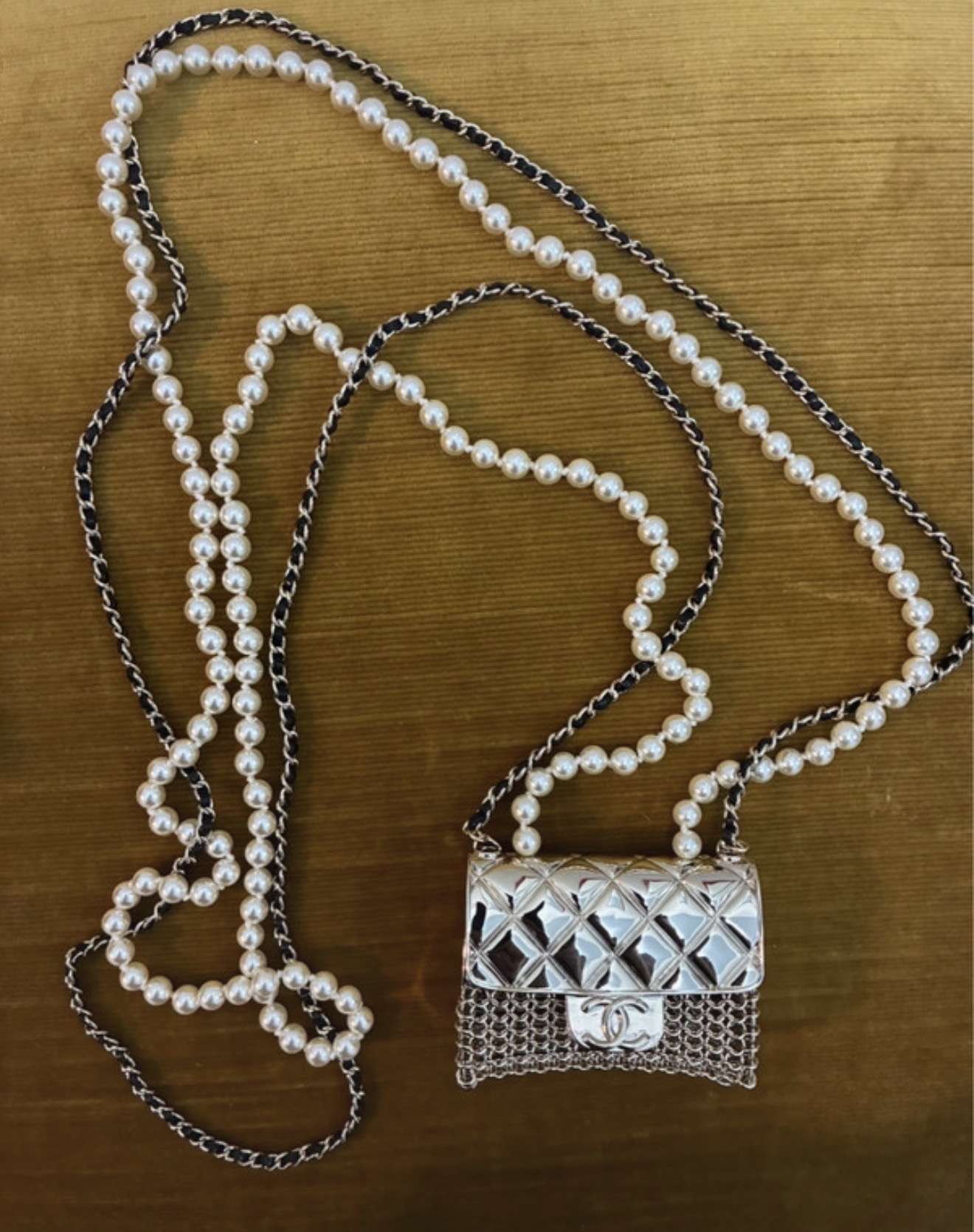 Chanel retiazka prívesok