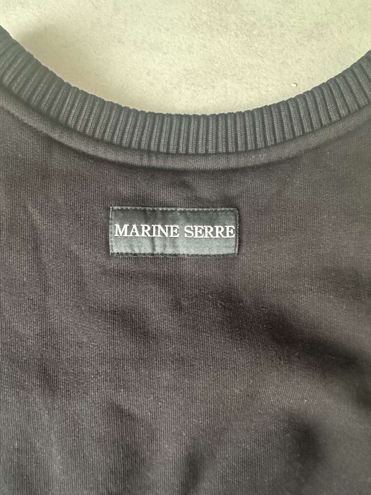 Marine Serre crop mikina