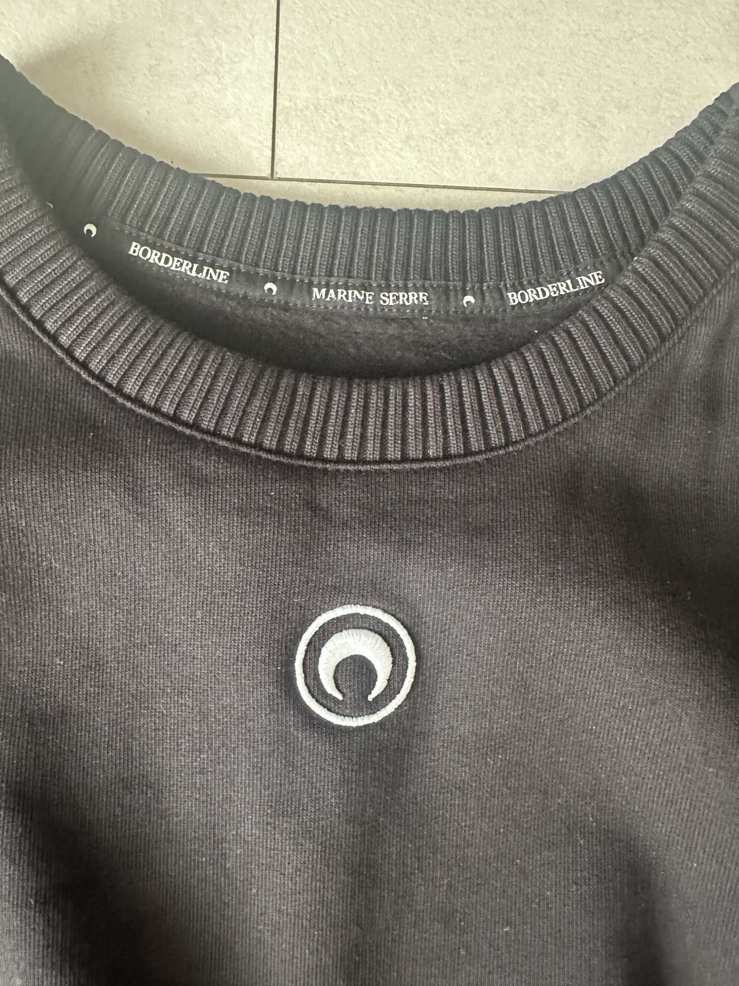 Marine Serre crop mikina