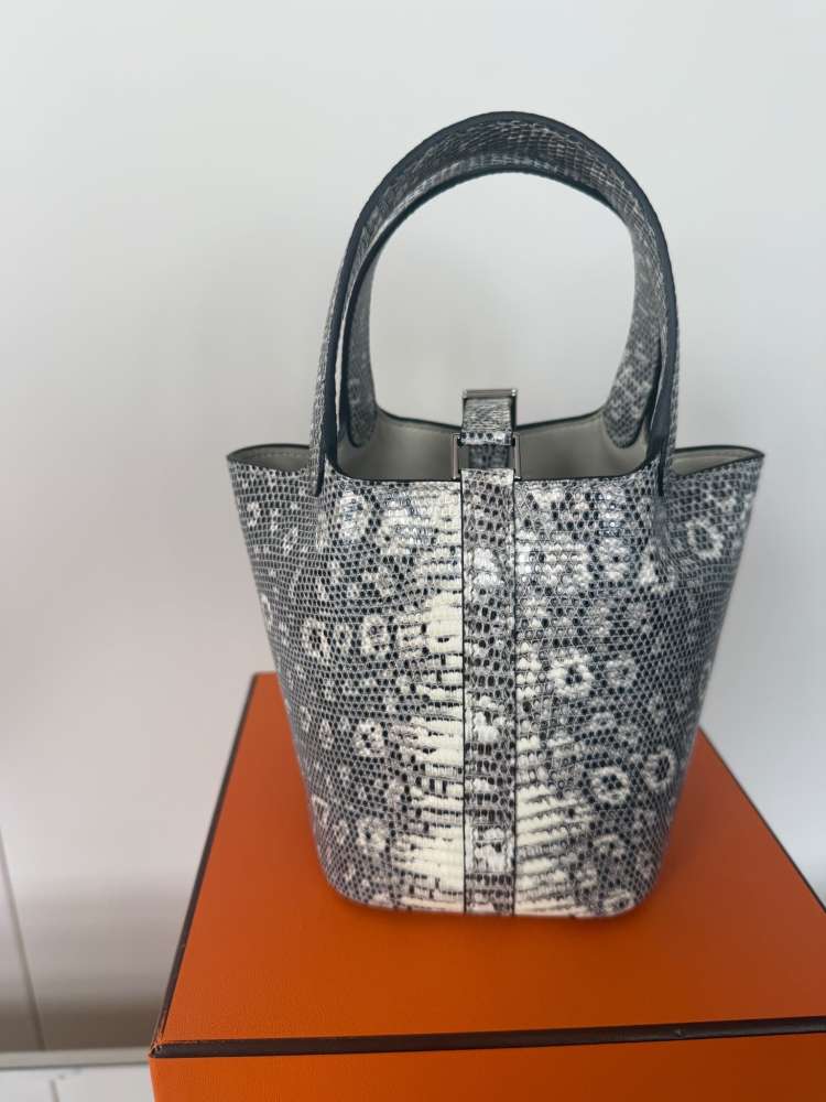 Hermes Picotin Lock 18 Lizzard PHW