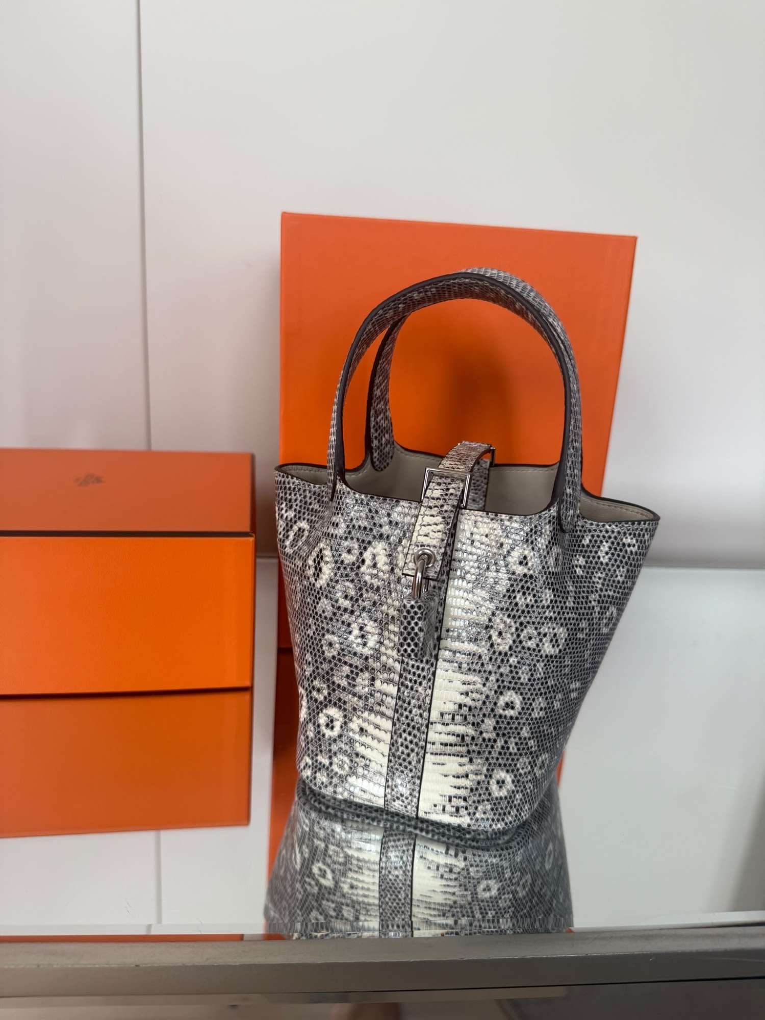 Hermes Picotin Lock 18 Lizzard PHW