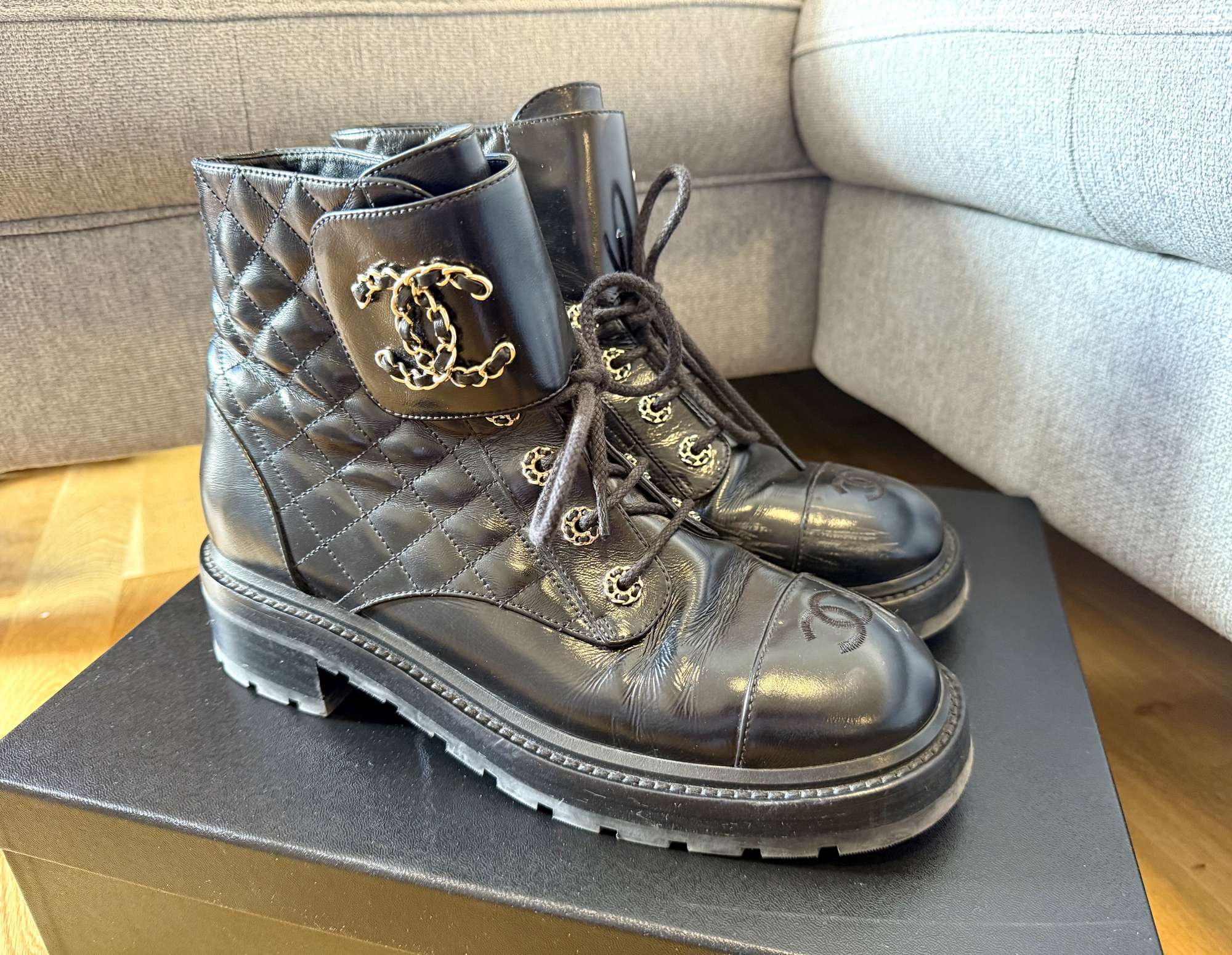 Chanel boots / kotničky