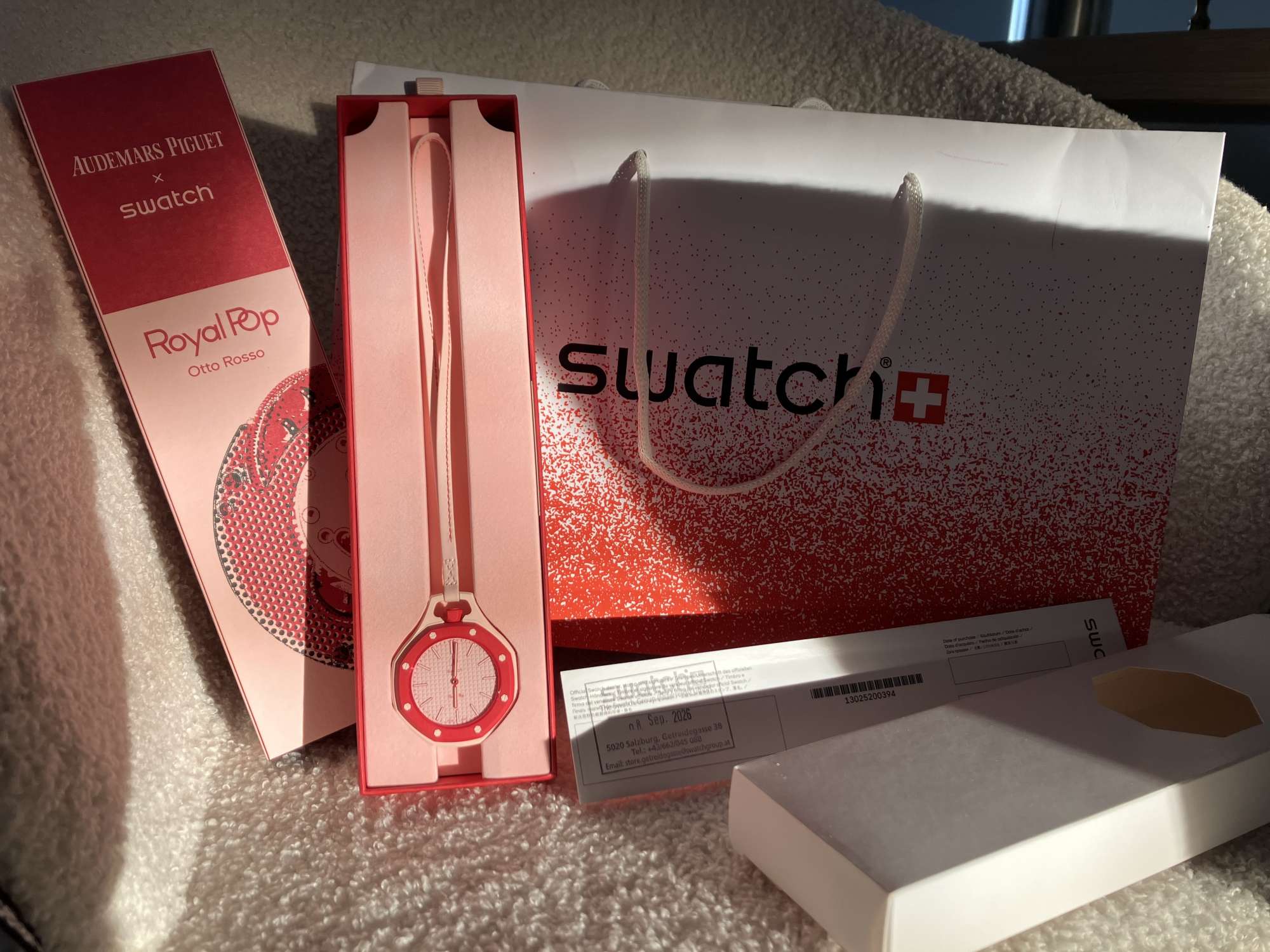 Hodinky Audemars Piguet & Swatch