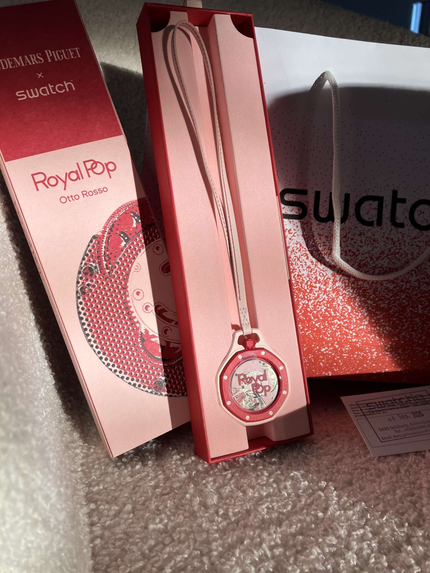 Hodinky Audemars Piguet & Swatch