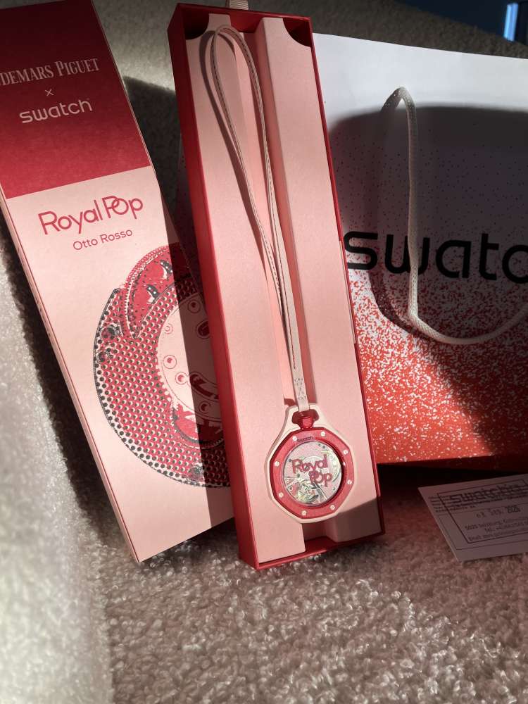 Hodinky Audemars Piguet & Swatch