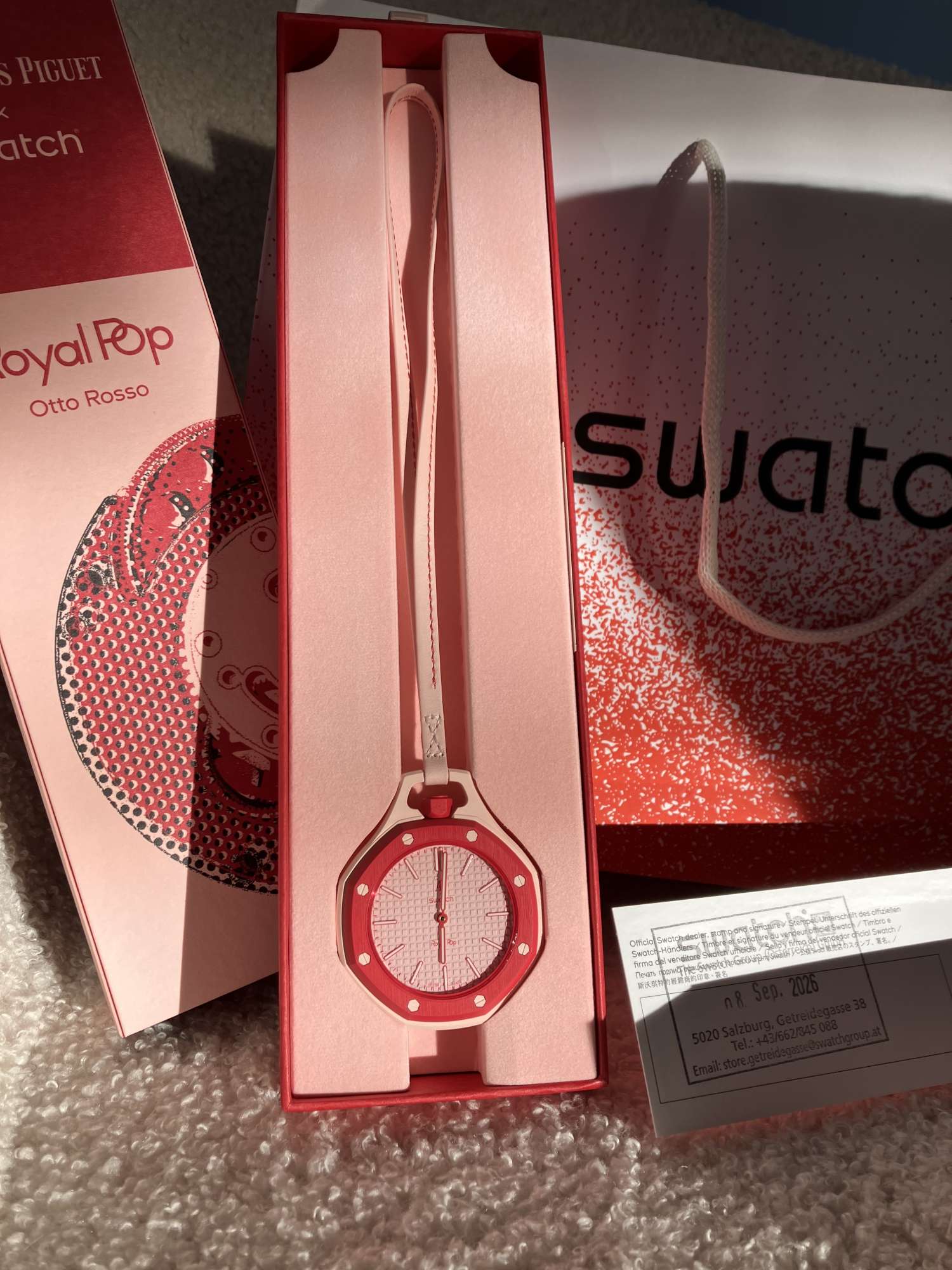 Hodinky Audemars Piguet & Swatch