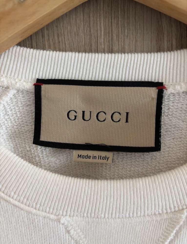 Gucci crop top mikina